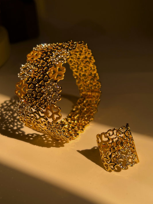 Regal Bridal Kara Set