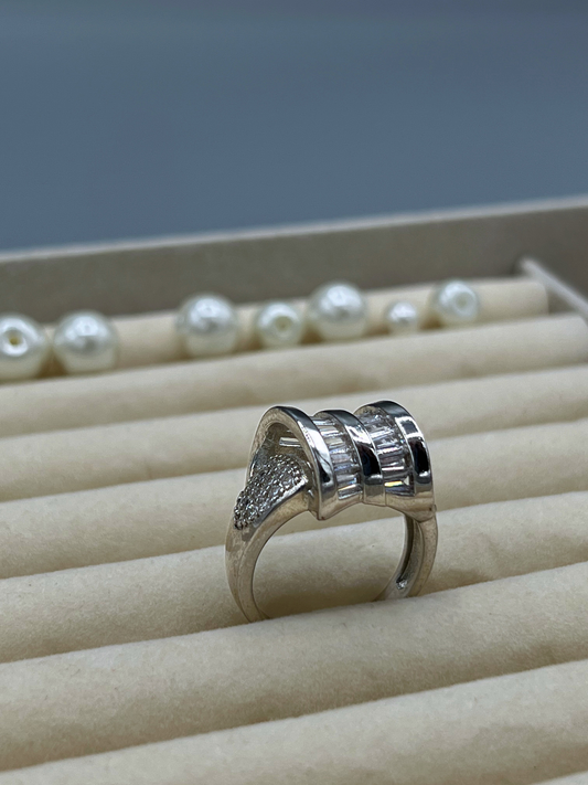 Baguette Crystal Ring