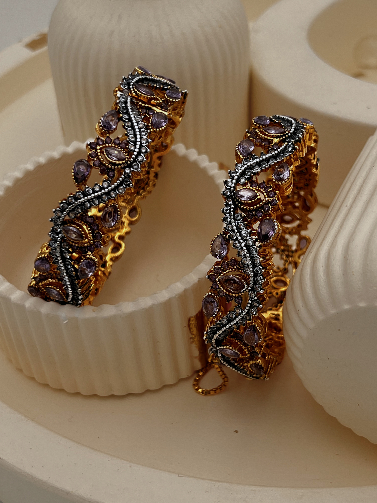Amethyst Bangles