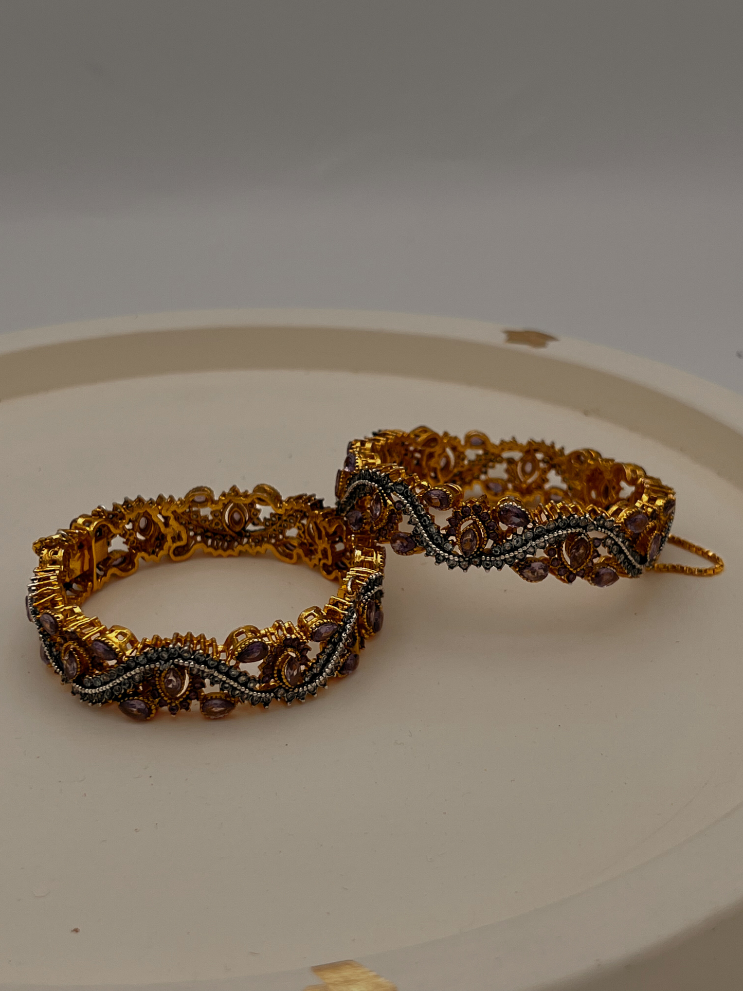 Amethyst Bangles