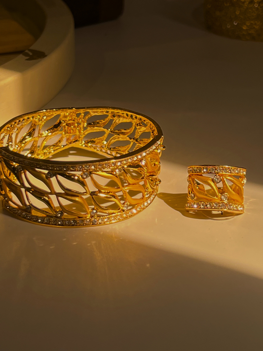 Crystal Leaf Set