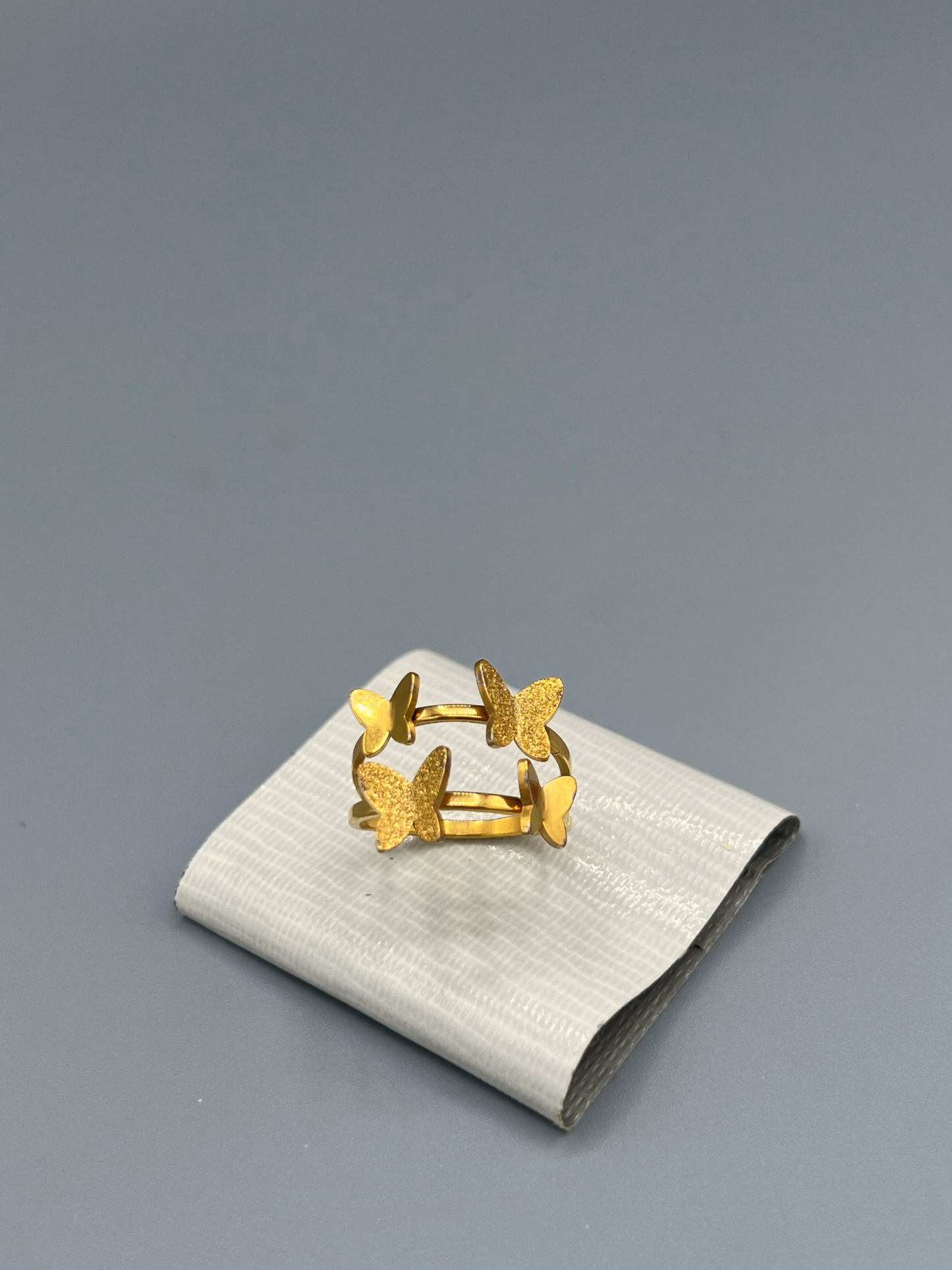 Butterfly Charm Ring