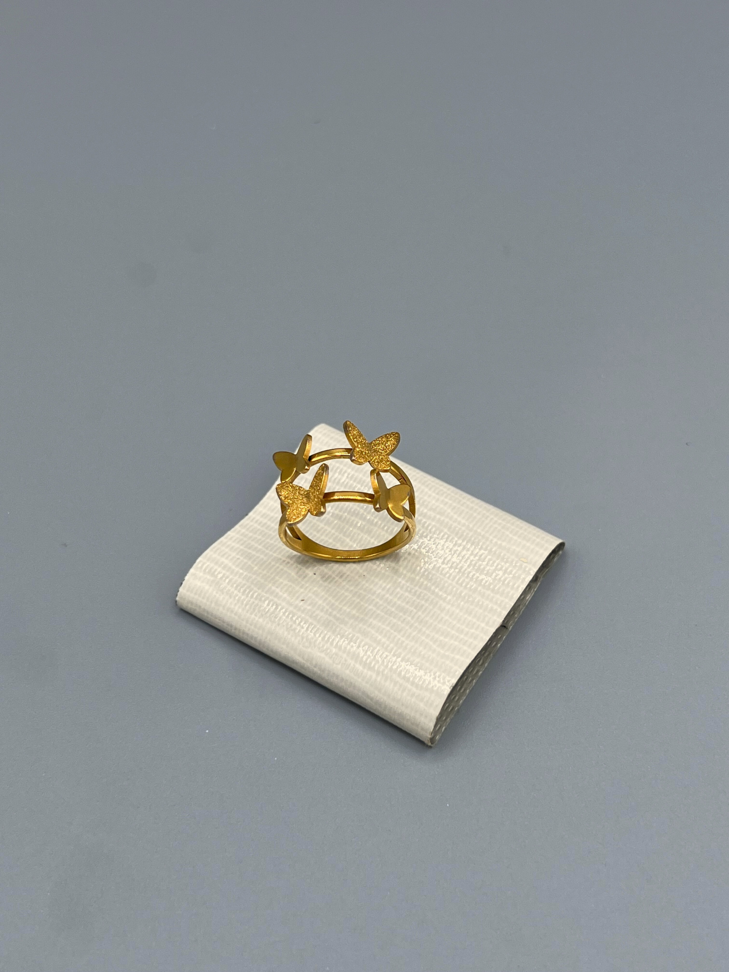 Butterfly Charm Ring
