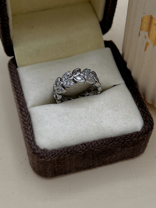 Floral Band Ring