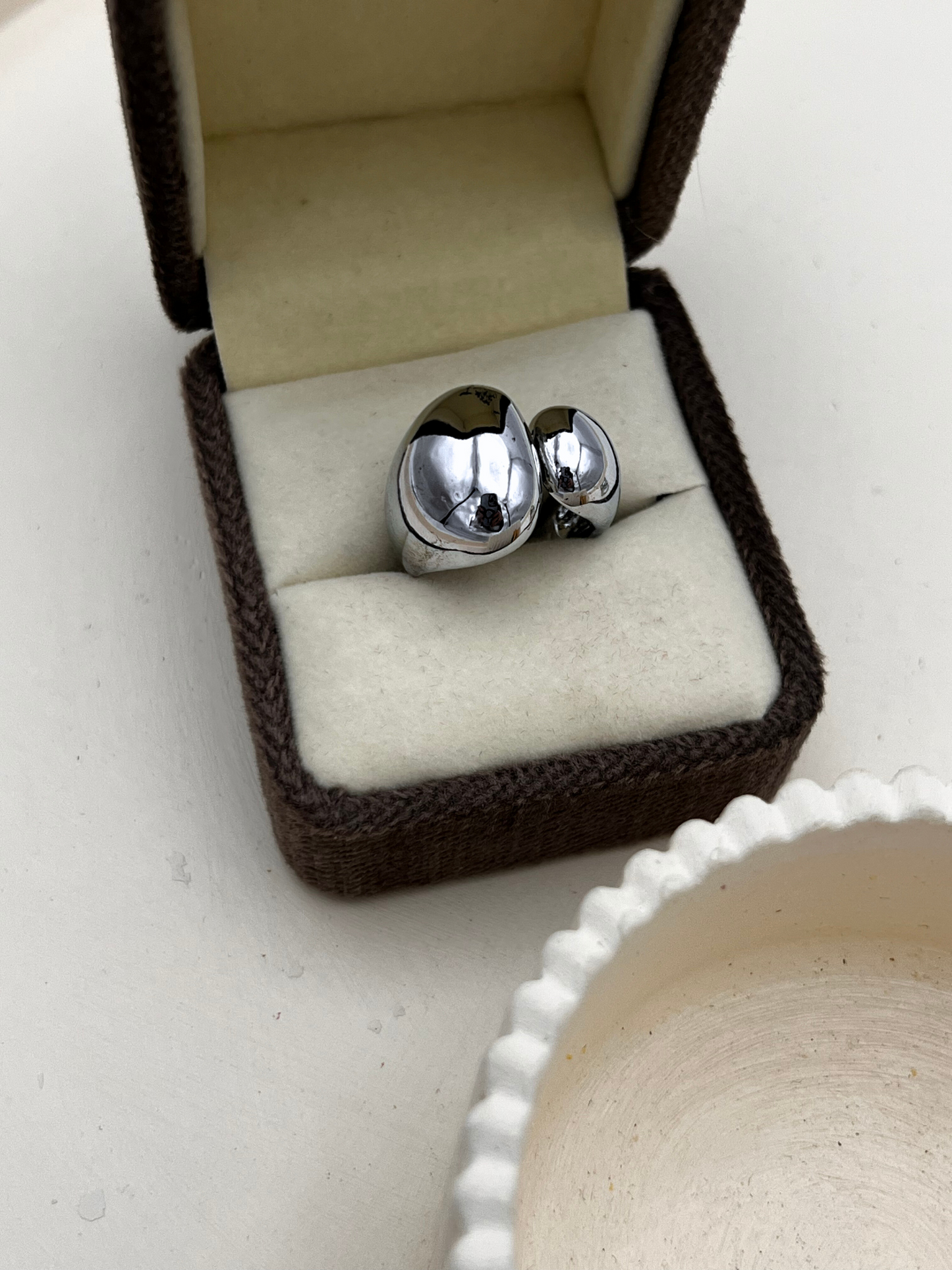 Dual Dome Ring