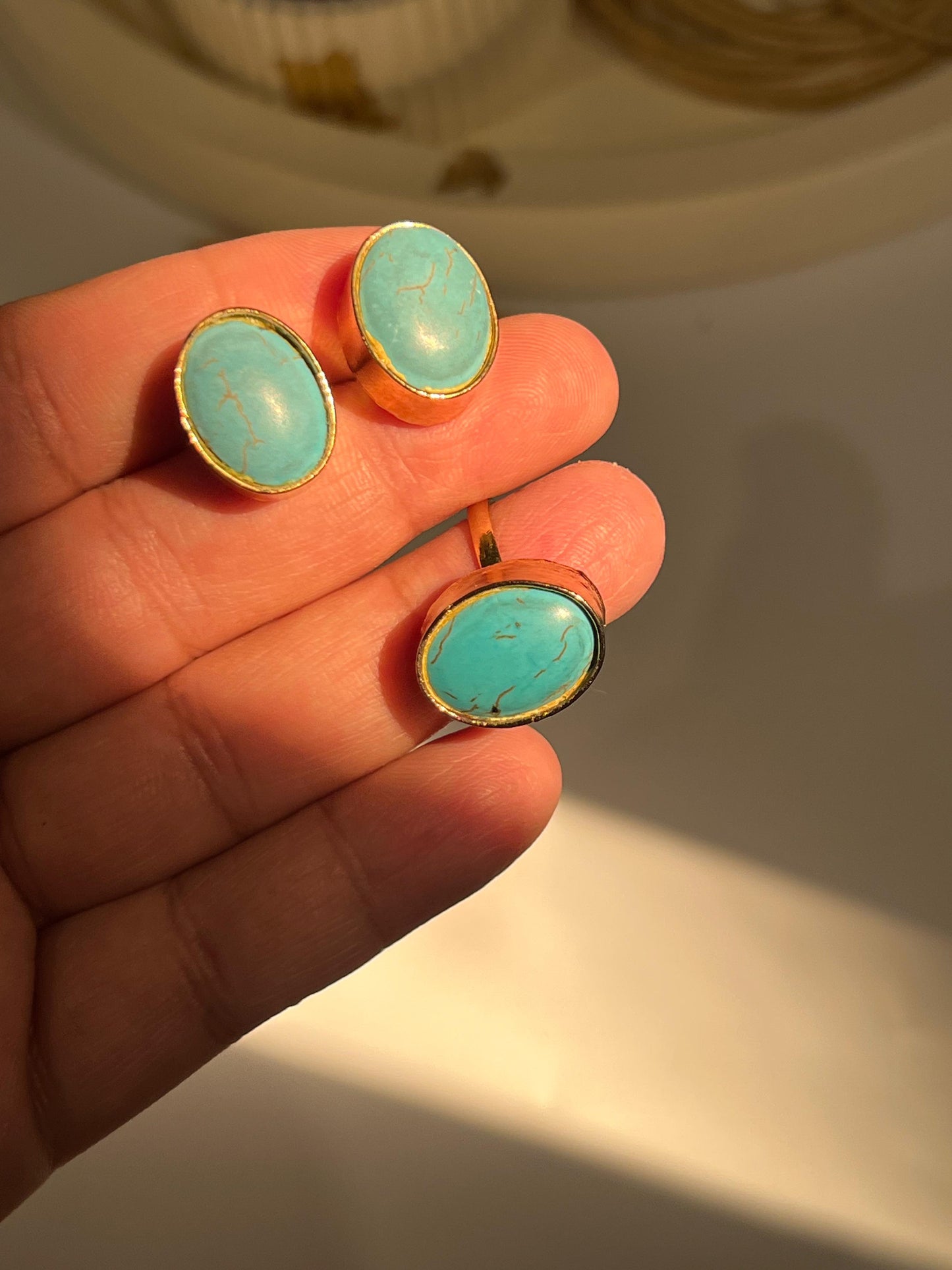 Feroza Stone Ring